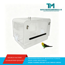 Custom Magnetic Acrylic Reptile Breeding Case for Snake and Mantis Display