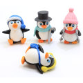 Hoge kwaliteit Penguin Shaped Resin Cabochon 3D Kralen Bedels Voor DIY Speelgoed Decor Kralen Kids Handgemaakte Craft