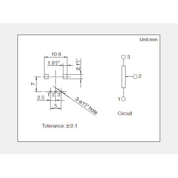 Drehpotentiometer der Serie RK09K