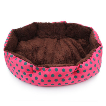Octagon Shape Soft Fleece Pet Dog Cat Bed