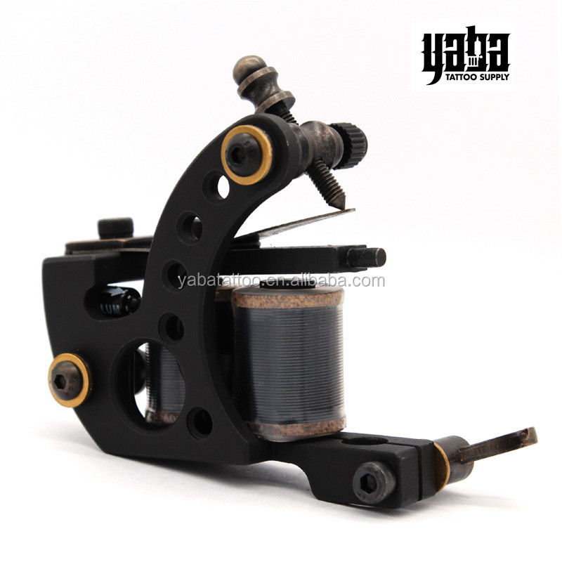 YaBa High Quality Iron Liner Tattoo 12 Wraps Coil Machine