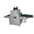 Rotating arm UV curing machine