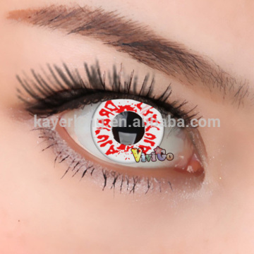 yearly used crazy contact lens halloween party dracula CL125