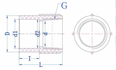 dimensi-penampang-pvc-female-adapter-pn16 pvc-female-adapter-pn16-cross-section-dimensi