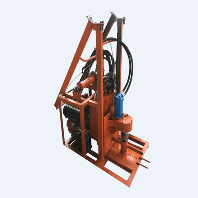 High Power Diesel Type Folding Hydraulic Water Well Drilling Machine