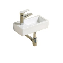 8325A Ceramics Wall Mounted Wash Sink - Small Basin