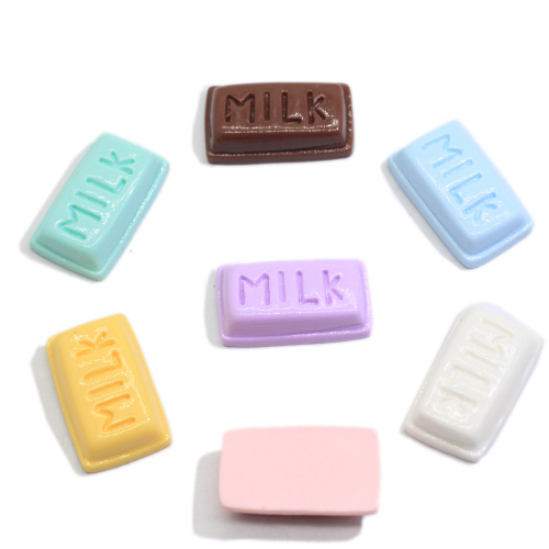 Hars Melk Chocolade Beer Hoofd DIY Craft Slime Filler Zoete Snoep Dier Telefoon Case Ornament Poppenhuis Speelgoed