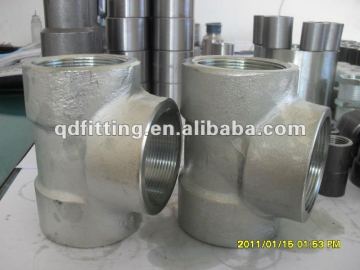 ANSI B16.11 Forged Steel Threaded NPT Tee