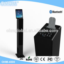 OHM-4000 bluetooth tower speaker with powerful subwoofer