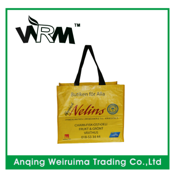 packing plastic bag for clothes pp woven shopping bag with handle