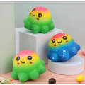 Squishy Squeeze Toys Rainbow Octopus