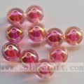 Korean Style Rainbow Color Round AB Bead in Beads