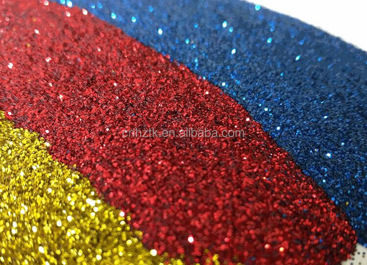 Solvent resistance Glitter powder for cosmetic nail art