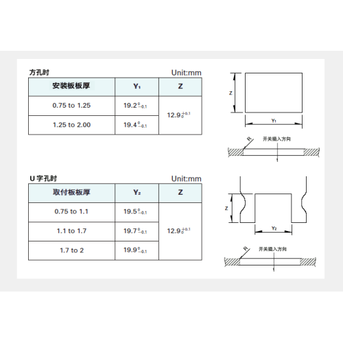 Sddje series power switch