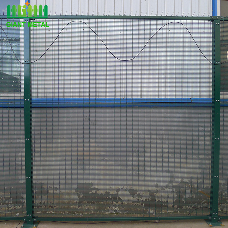 South Africa anti-climb galvanized steel wire prison fence