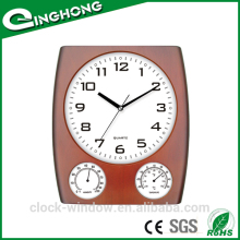 Hot sale wall clock with temperature and humidity