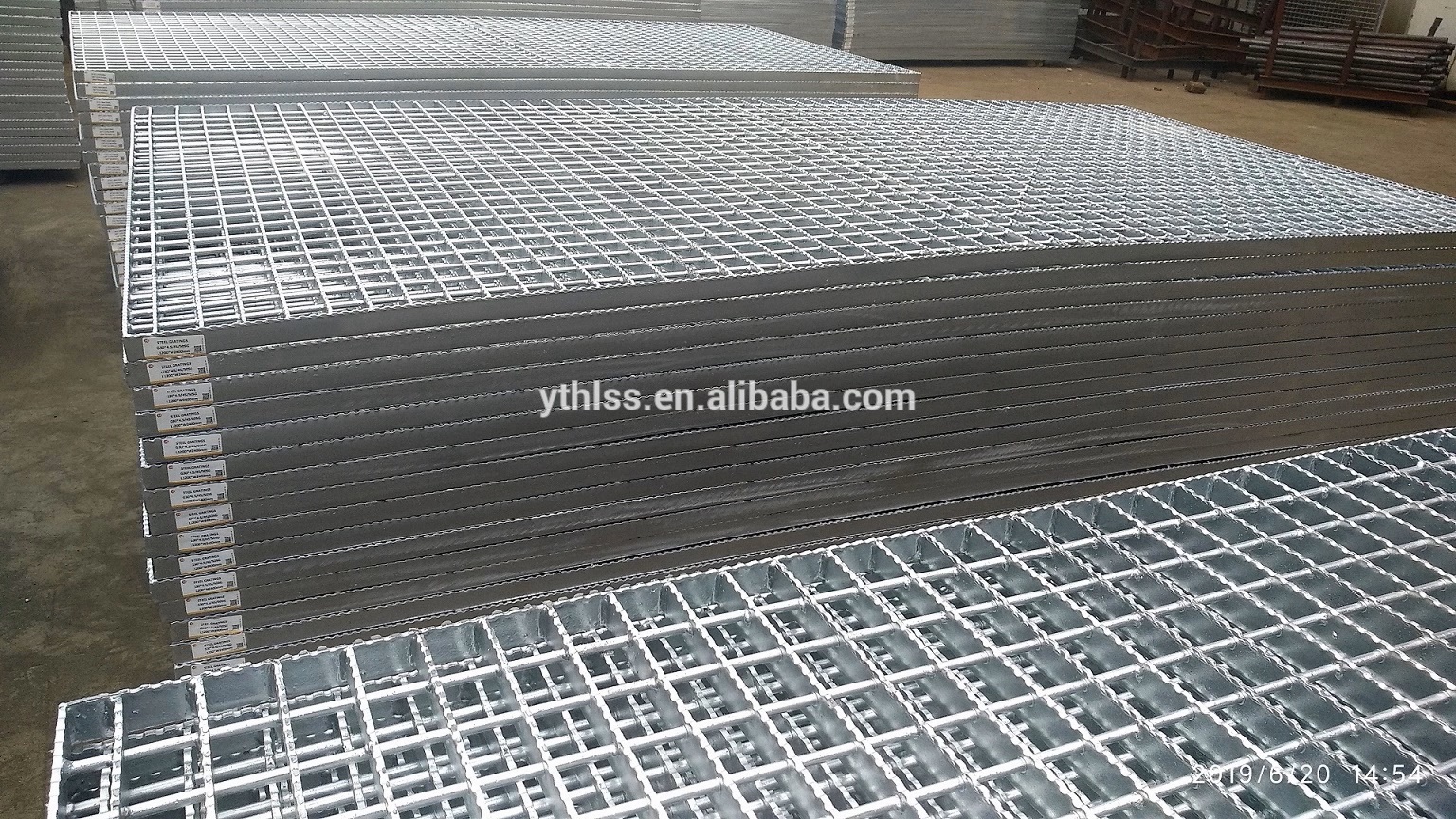 Galvanized Steel Grating Product/Galvanized Serrated Floor Grating Product/Steel Grid Product