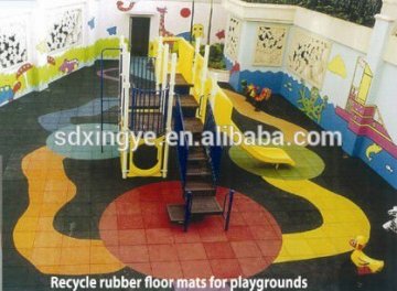 children playground rubber mat flooring