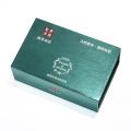 Confezione da olio essenziale cosmetico personalizzato scatola magnetica verde
