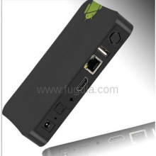 AV cable TV box with AV port