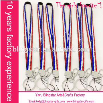 bling lanyards with keychain