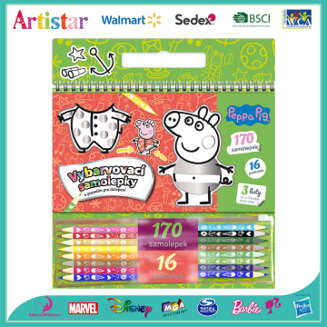 PEPPA PIG activity coloring set