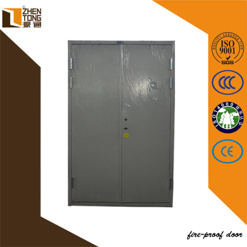 Exterior fireproofing security double steel door china Alibaba