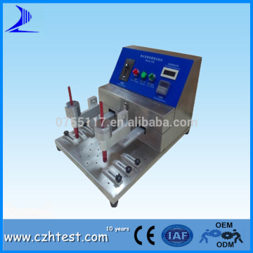 Alcohol abrasion & wear tester