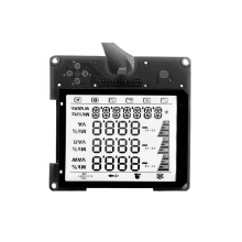 Positive Semi-Transparent FSTN LCD Display Module 89.6x89.6 Segments