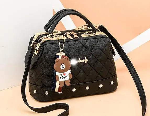 Wholesale Ladybags Professional Manufacturer Pendant Leather Fashion Chain Handbag