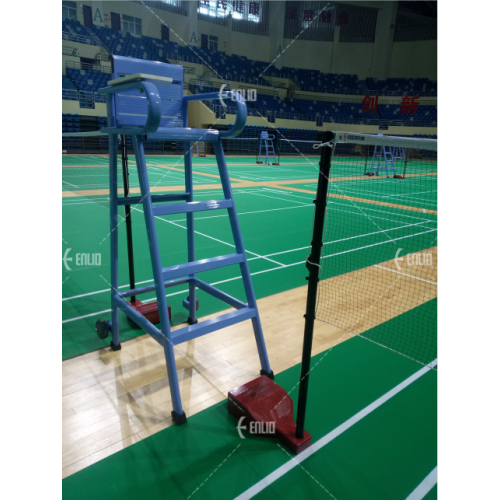 Badminton Court Ausrüstung heißer Verkauf Schiedsrichter Stuhl Netzpfosten