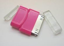 Pink Cdma Ipod Mobile Phone Charger Connector For Charging Pink