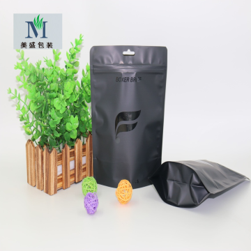 High-Quality Eco-Friendly Laminated Stand-Up Zipper Matte Polybags for Clothing Packaging