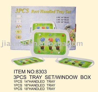 3pcs Serving Tray Set