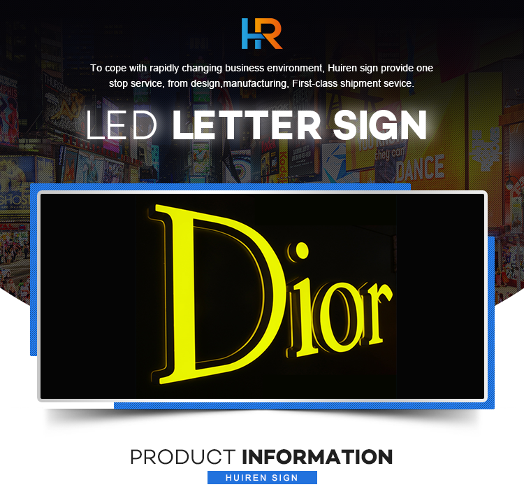 Advertising Diy Led Mini Channel Letter Sign