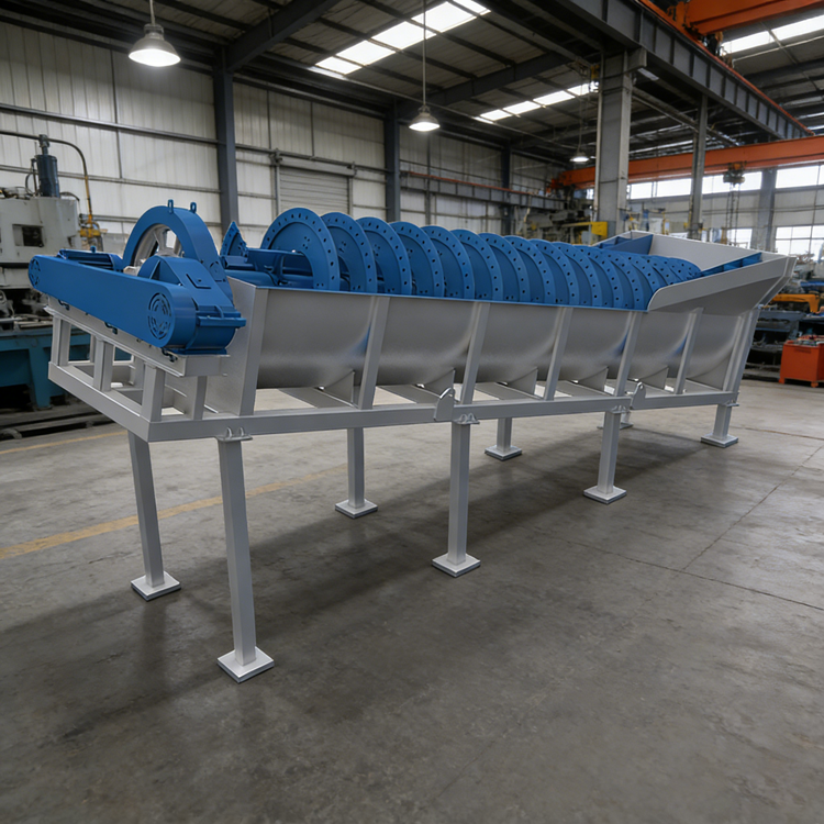 Máy làm sạch cát xoắn ốc công nghiệp Industrial Spiral Sand Cleaner
