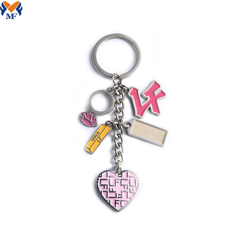 Colored Metal Keychain Jpg