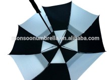 special double layer wiindproof golf umbrella