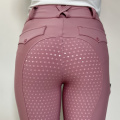 Pantalones de ropa ecuestre de bolsillo femenino