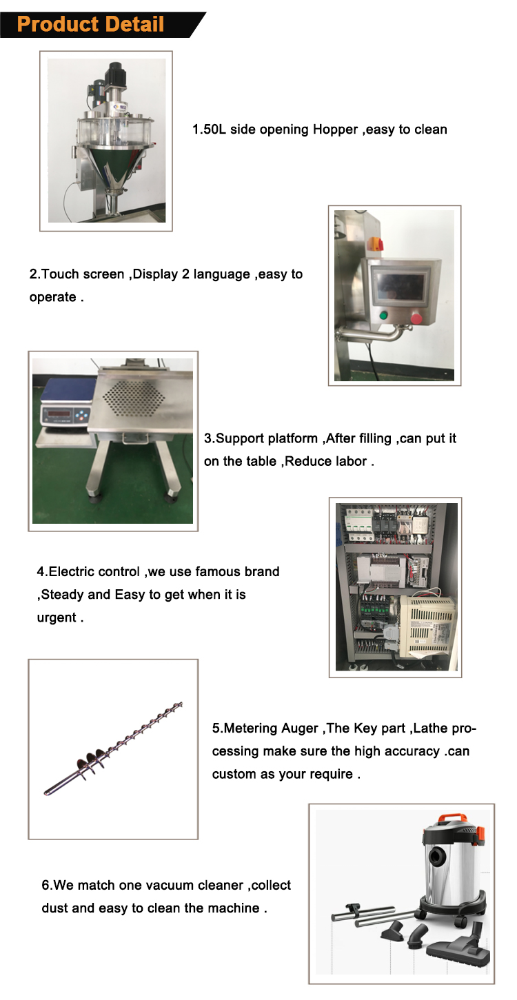 Shanghai Hot Sale Various Kinds of Dry Powder Filling Packing Machine