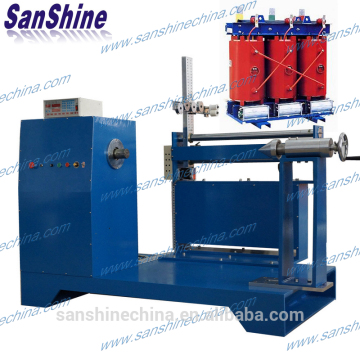 Precision CNC automatic high torsion electric single phase power big transformer winding machine