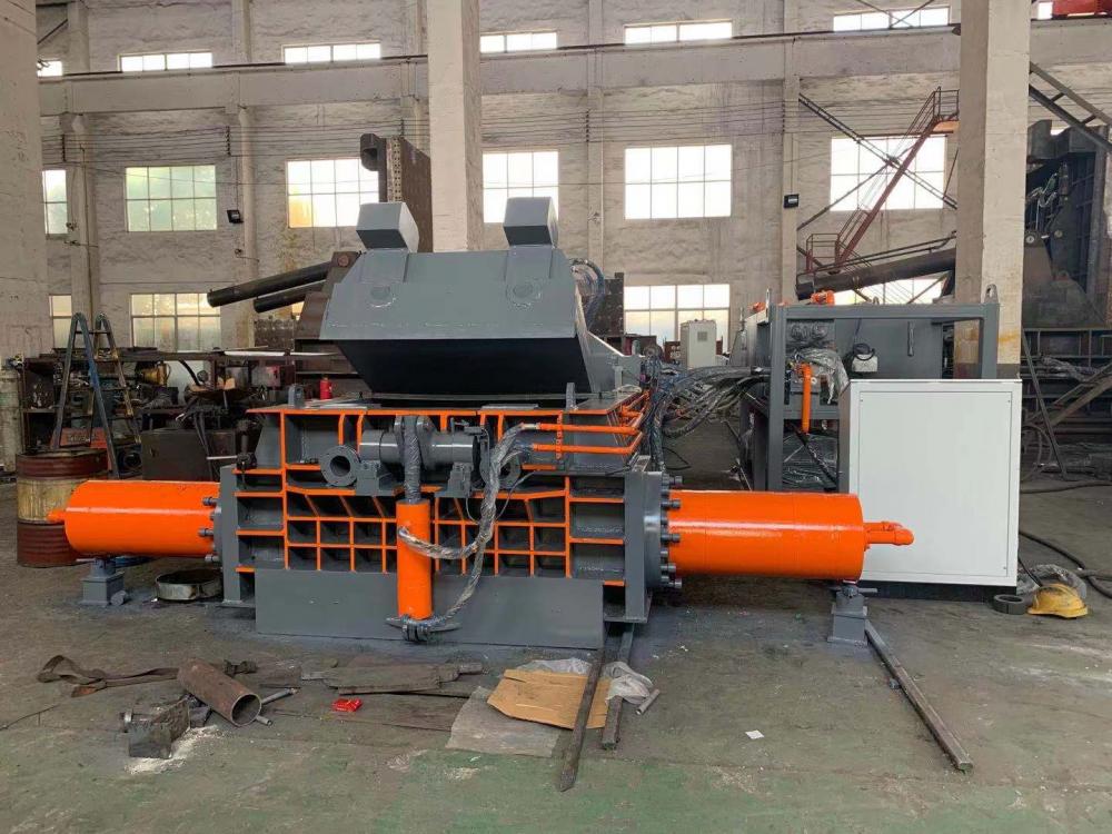 Steel Copper Iron Aluminum Baler With Octagonal Block