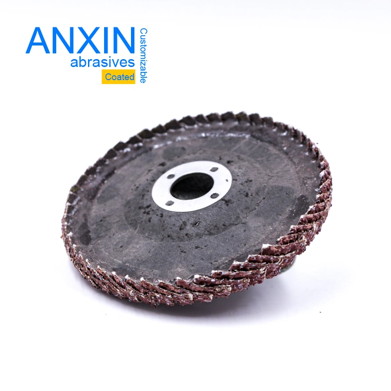 Ceramic Half-Curved Flap Disc for Angle Grinding