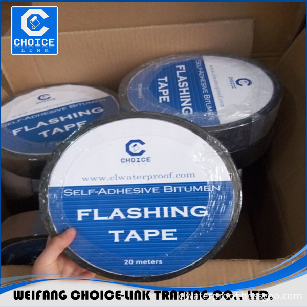 10m self adhesive rubberized bitumen waterproof tape