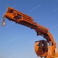 Folding Folding Boom Telescopic Marine Crane ช่วยประหยัดพื้นที่และรองรับการรับรองสมาคมการจำแนกประเภท