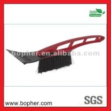 plastic car snow brush with ice scraper
