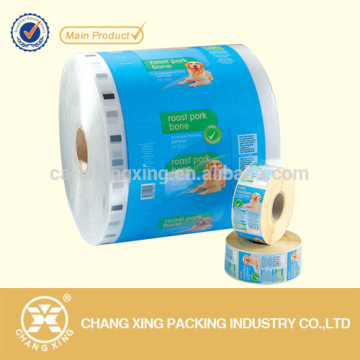 Flexible Plastic Roll Film Multilayer Pet Food Packaging Film