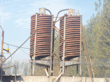 Fiber Glass Spiral Chute For Gold Recovery