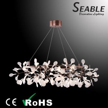 Home lighting acrylic led pendant lamp/acrylic chandelier