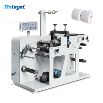 Thermal Paper Slitting and Rewinding Machine with Rotary Die Cutting